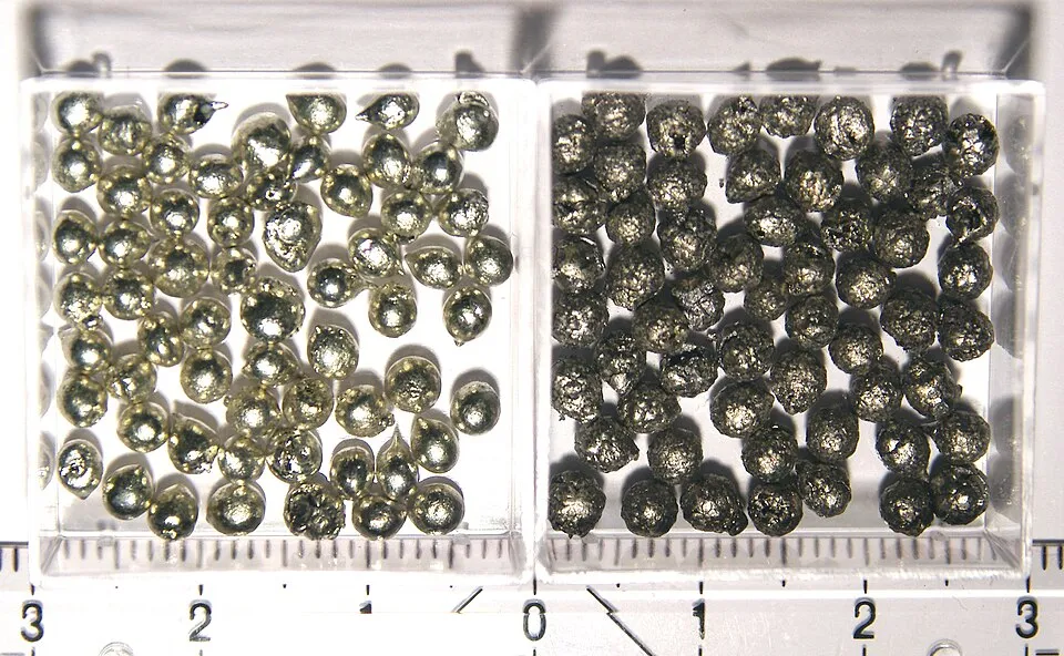 Tin (alpha and beta forms)