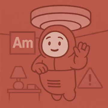 Americium character illustration