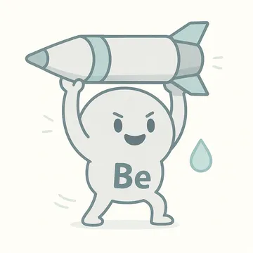 Beryllium character illustration