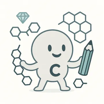 Carbon character illustration