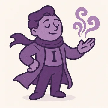 Iodine character illustration