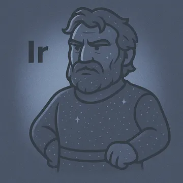 Iridium character illustration