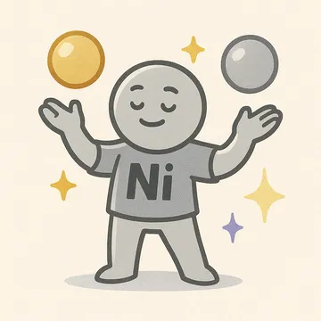 Nickel character illustration