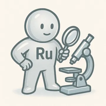 Ruthenium character illustration