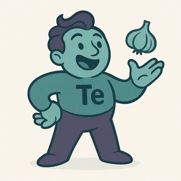 Tellurium character illustration